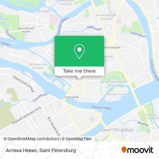 Аптека Невис map