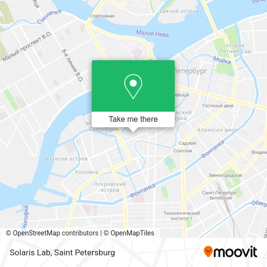 Solaris Lab map