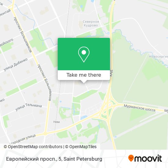 Европейский просп., 5 map