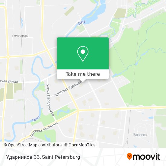 Ударников 33 map