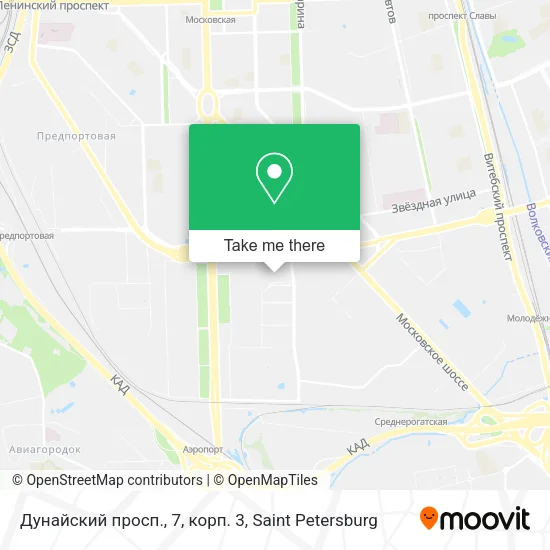 Дунайский просп., 7, корп. 3 map
