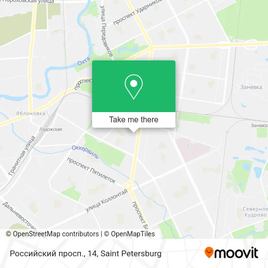 Российский просп., 14 map
