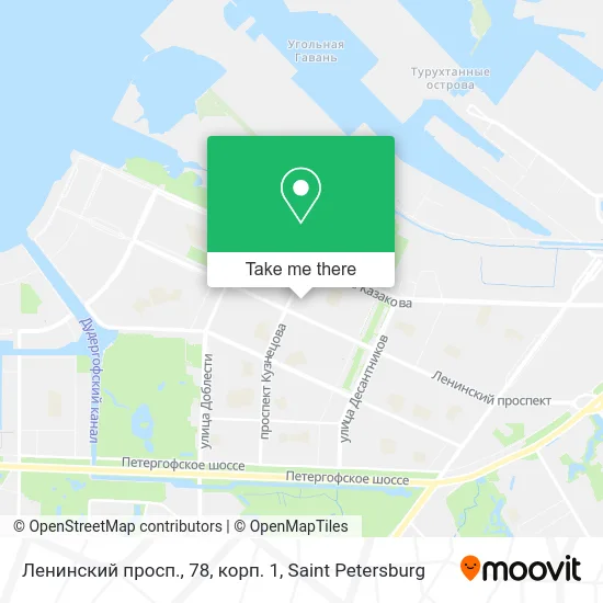 Ленинский просп., 78, корп. 1 map