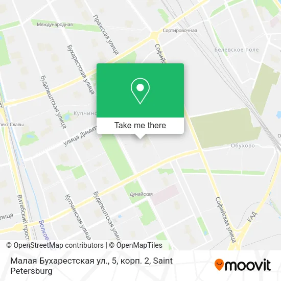 Малая Бухарестская ул., 5, корп. 2 map