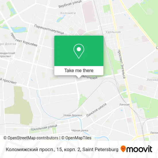 Коломяжский просп., 15, корп. 2 map