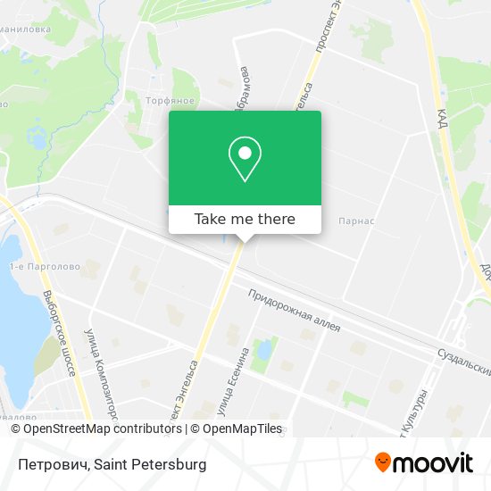 Петрович map