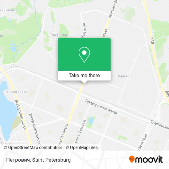 Петрович map