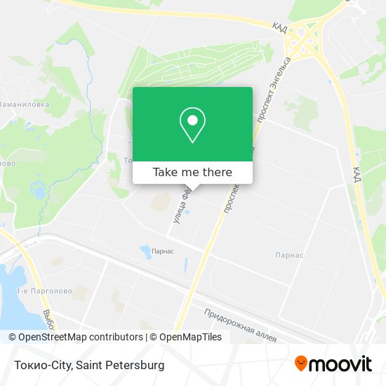 Токио-City map