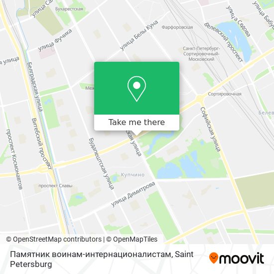 Памятник воинам-интернационалистам map