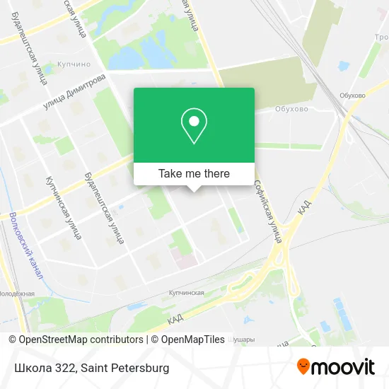 Школа 322 map