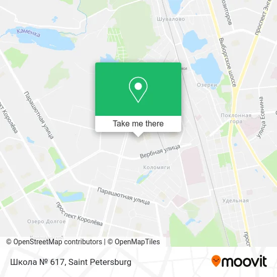 Школа № 617 map
