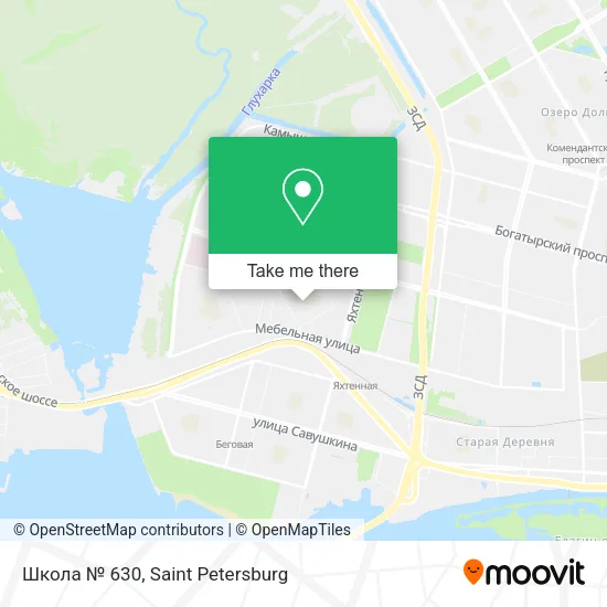Школа № 630 map