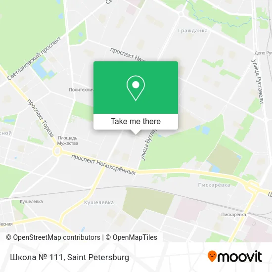 Школа № 111 map