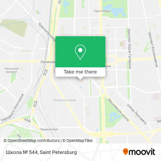 Школа № 544 map