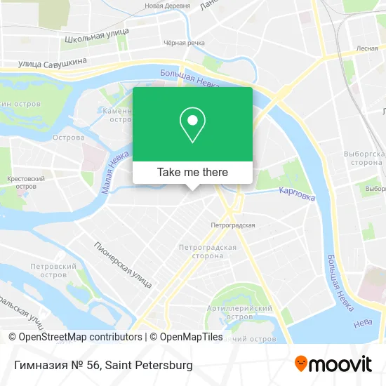 Гимназия № 56 map