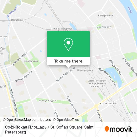 Софийская Площадь / St. Sofia's Square map