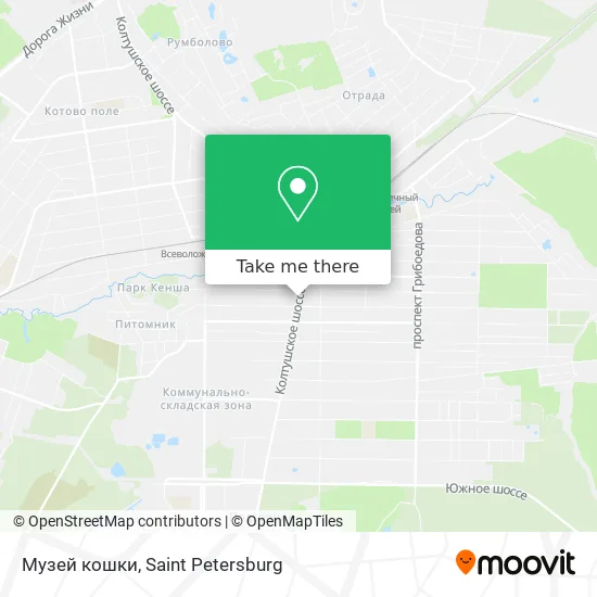 Музей кошки map