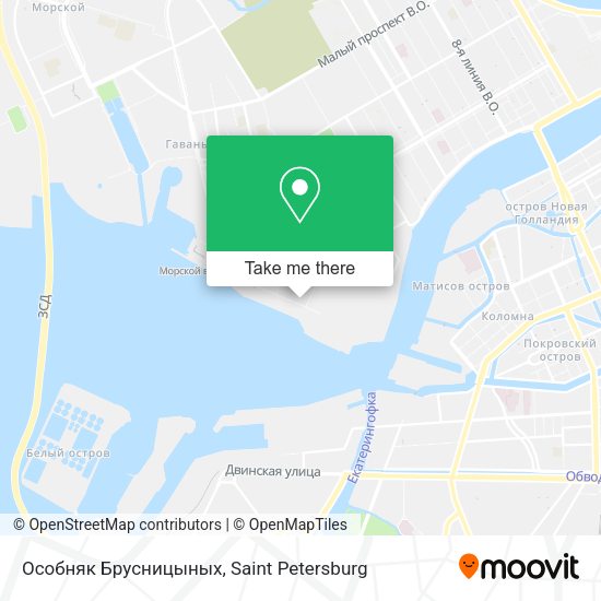 Особняк Брусницыных map