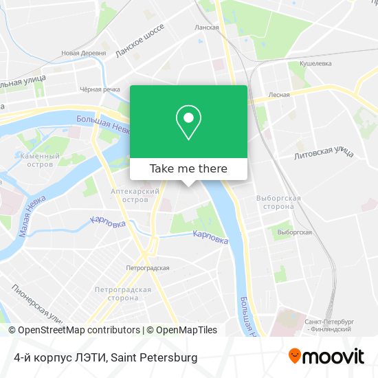 4-й корпус ЛЭТИ map