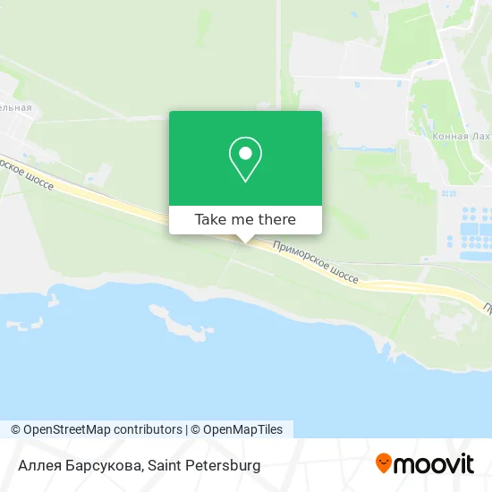 Аллея Барсукова map