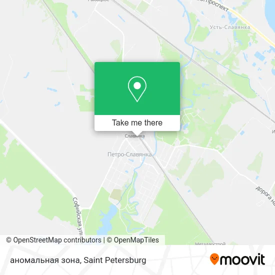 аномальная зона map