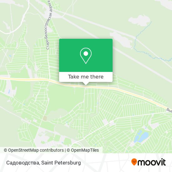 Садоводства map