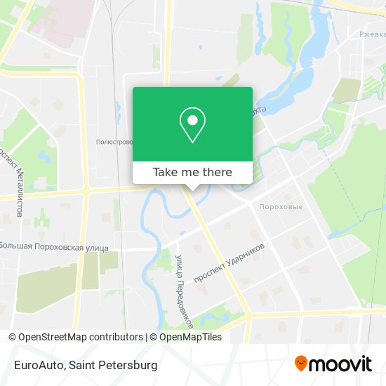 EuroAuto map