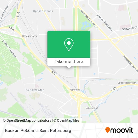 Баскин Роббинс map
