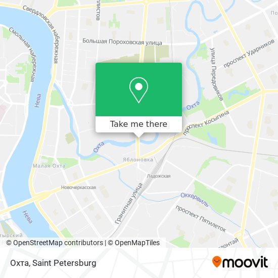 Охта map