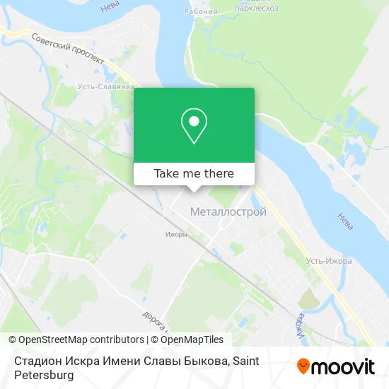 Стадион Искра  Имени Славы Быкова map