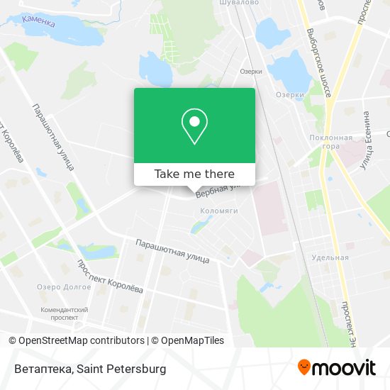 Ветаптека map