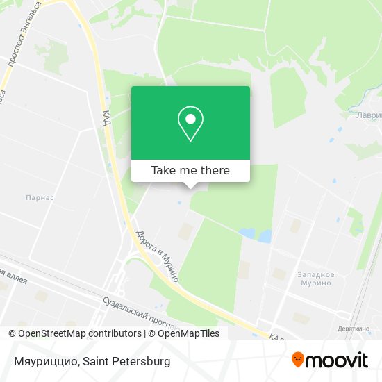 Мяуриццио map