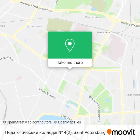 Педагогический колледж № 4(2) map