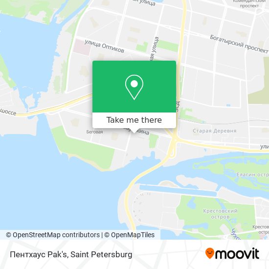 Пентхаус Pak's map