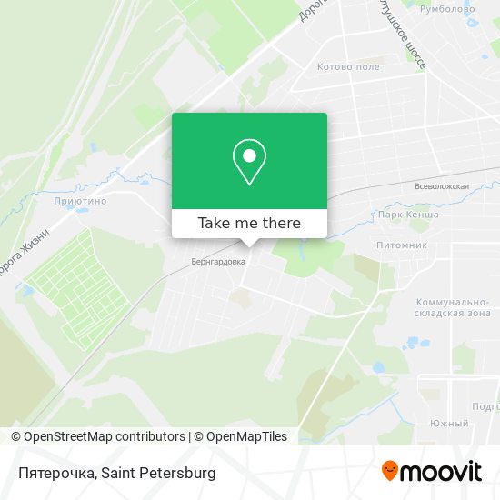 Пятерочка map