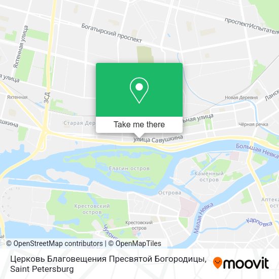 Церковь Благовещения Пресвятой Богородицы map