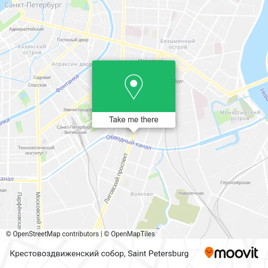 Крестовоздвиженский собор map