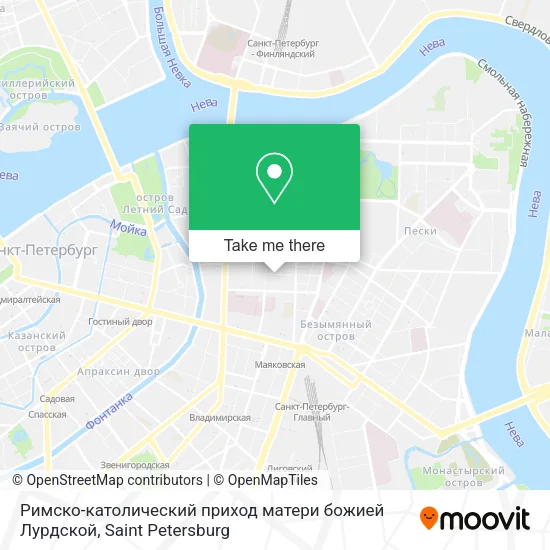 Римско-католический приход матери божией Лурдской map