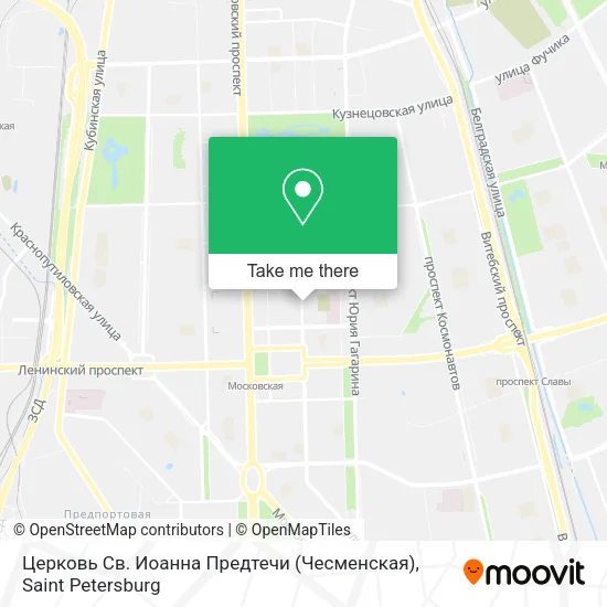 Церковь Св. Иоанна Предтечи (Чесменская) map