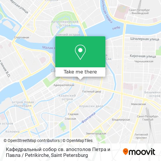 Кафедральный собор св. апостолов Петра и Павла / Petrikirche map