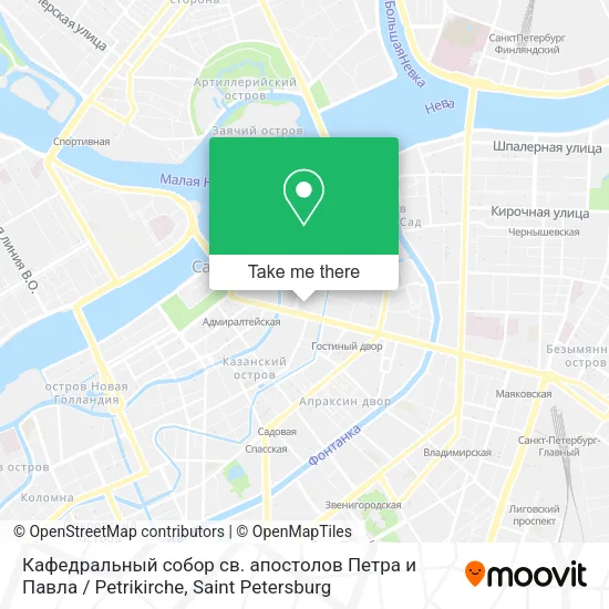 Кафедральный собор св. апостолов Петра и Павла / Petrikirche map