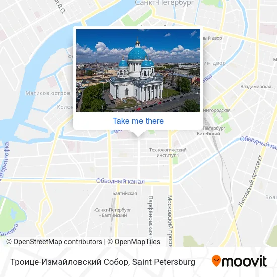 Троице-Измайловский Собор map