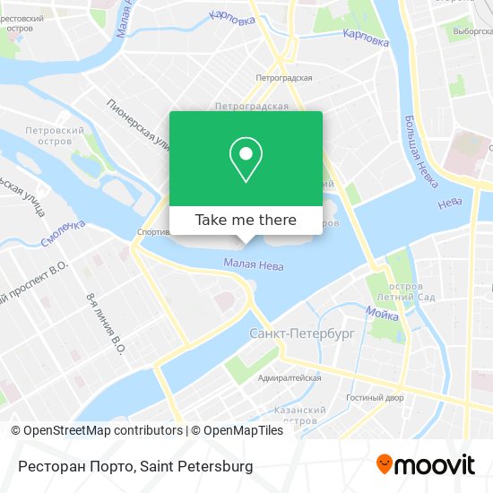 Ресторан Порто map