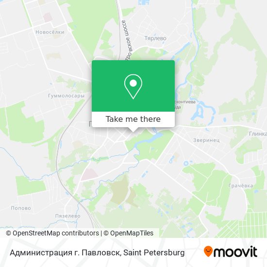 Администрация г. Павловск map