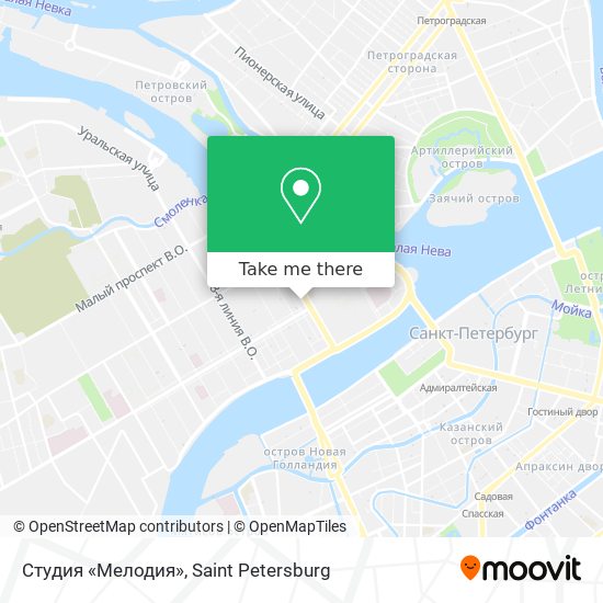 Студия «Мелодия» map