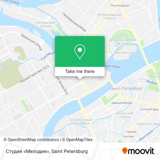 Студия «Мелодия» map