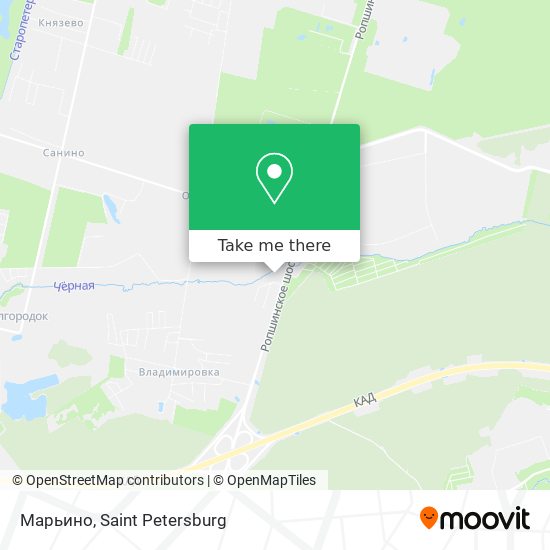 Марьино map