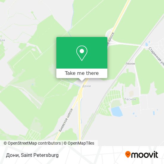 Дони map
