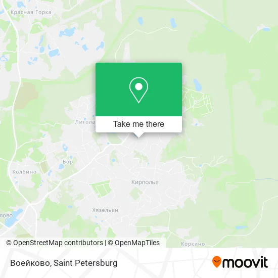 Воейково map