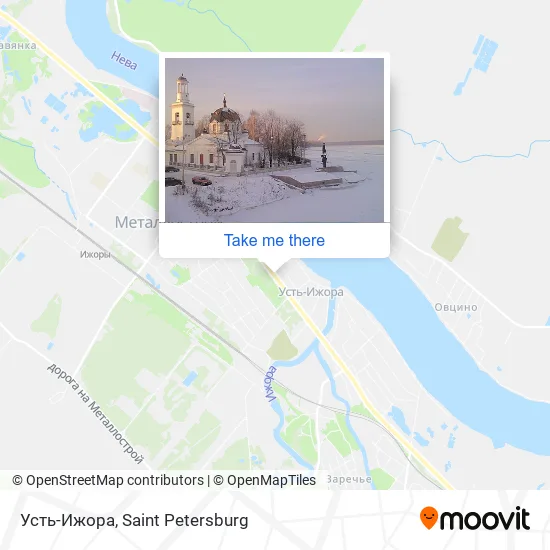 Усть-Ижора map